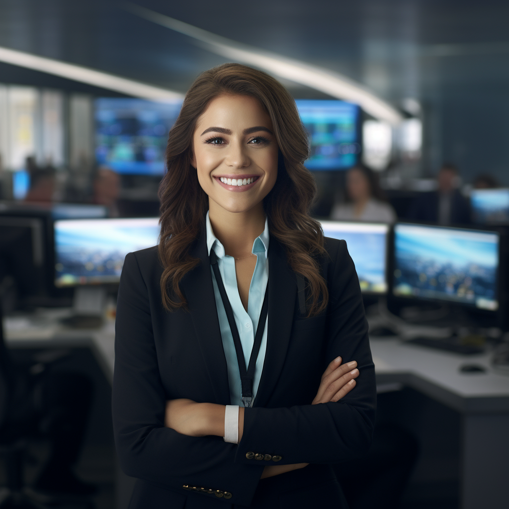 Business professional at work